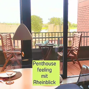Apartment Rheinblick Penthouse Wolke 7 - Neuss/düsseldorf Neuss